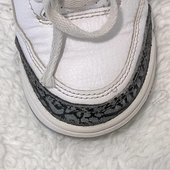 Nike Air Jordan 3 Retro TD Dark Iris size 10C miniature version Jordan 3 release - Picture 10 of 12